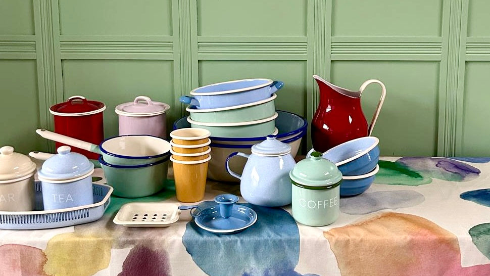 Timeless Enamelware, Reimagined