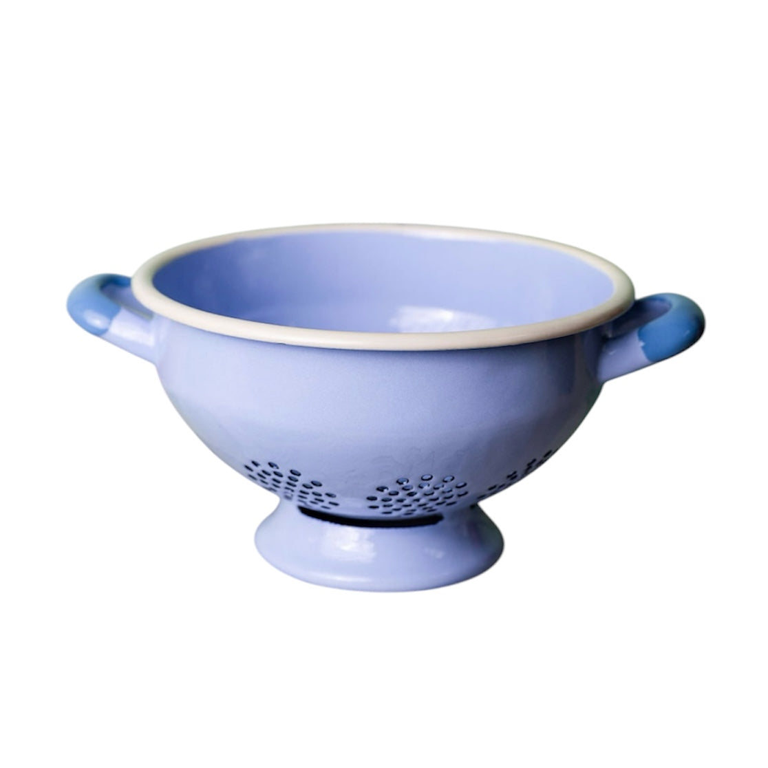 Enamel Colander - Pastel Blue