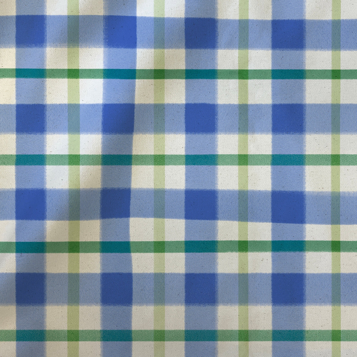 Wee Blue Bell Blueberry Jam Check Mini Fabric – Bluebellgray