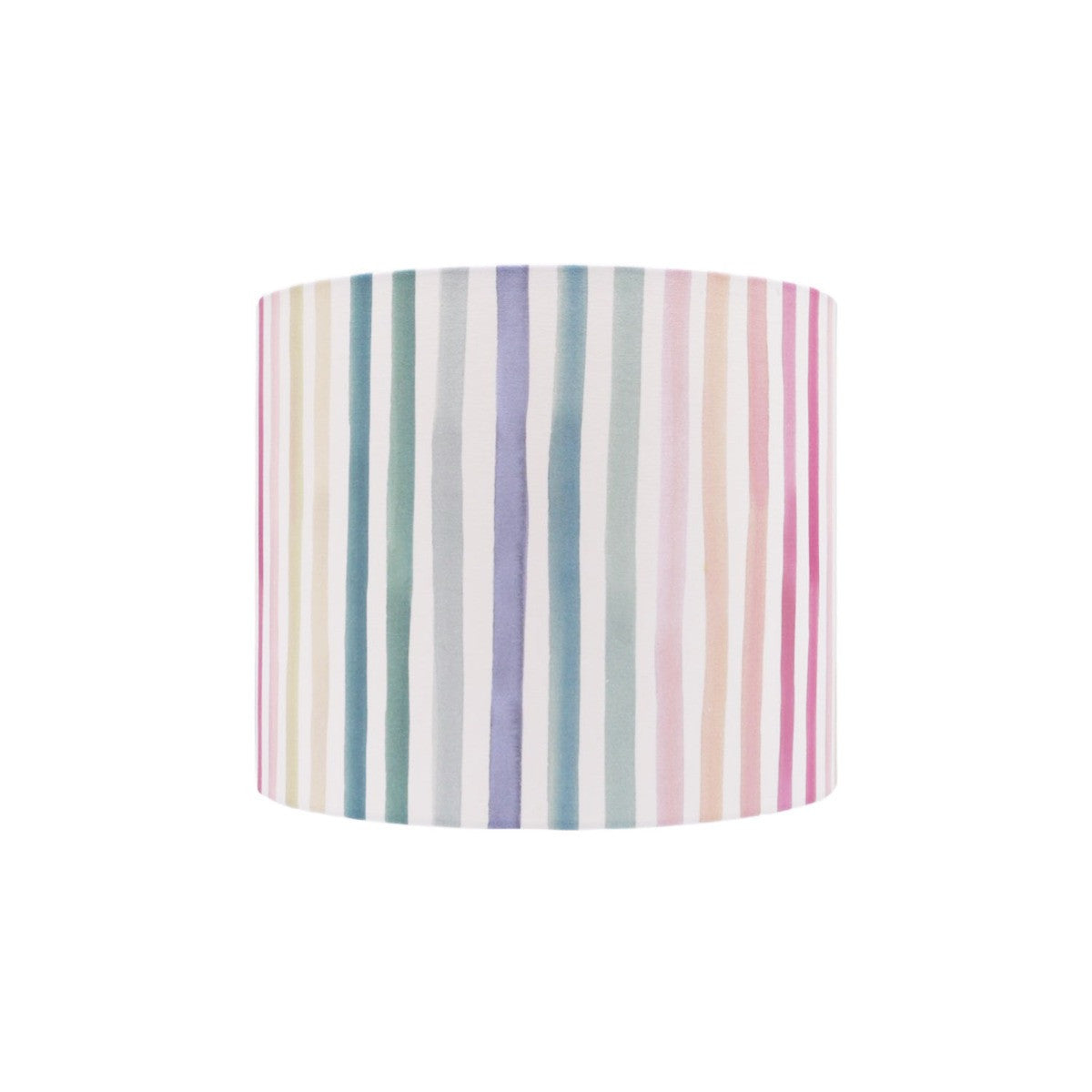Market Stripe Cerise Lampshade Bluebellgray