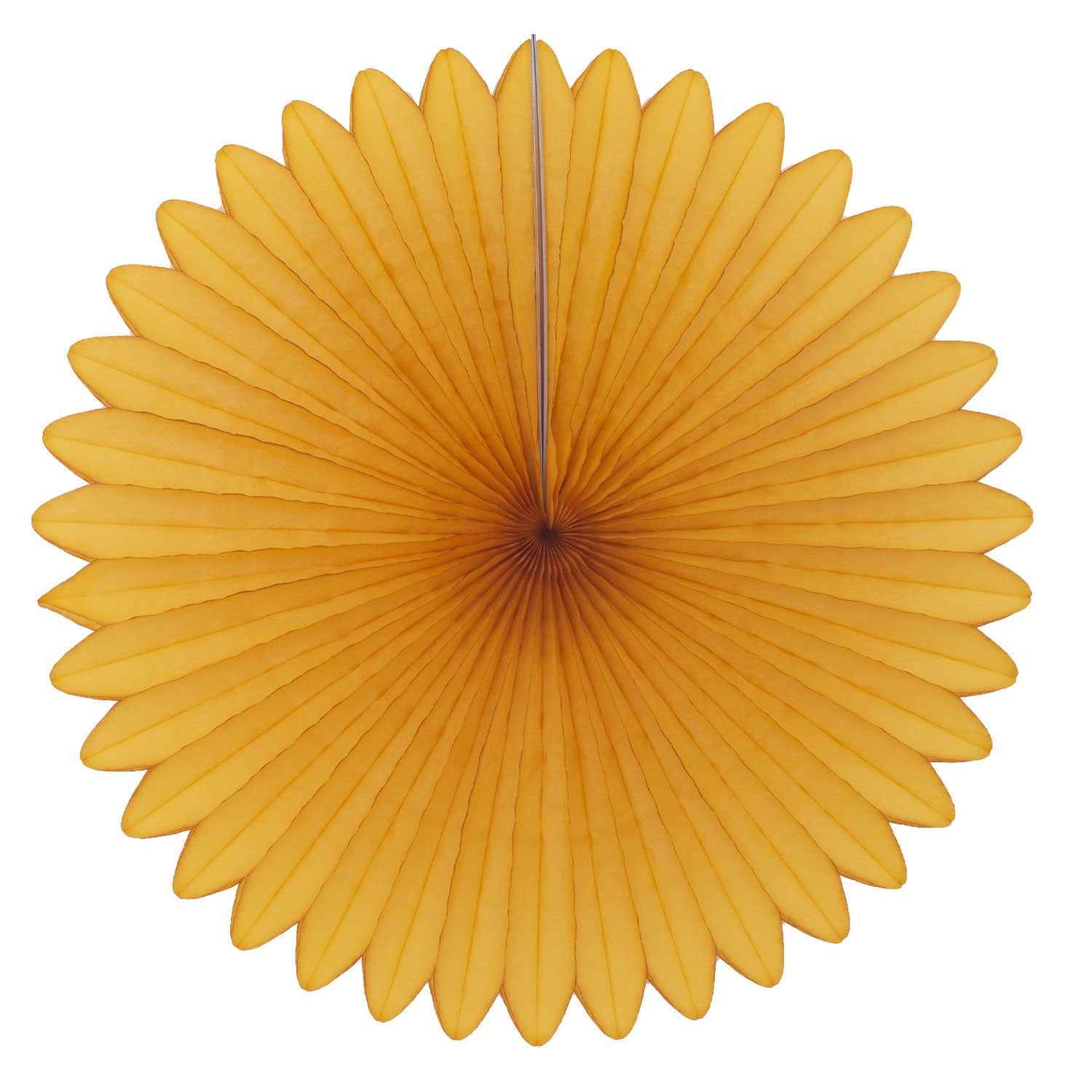 Large Paper Fan Decoration Gold Bluebellgray